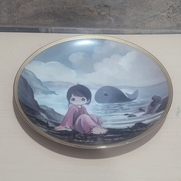 Enesco Precious Moments Jonah And The Whale Decorative Plate The Hamilton Collec - Picture 6 of 12